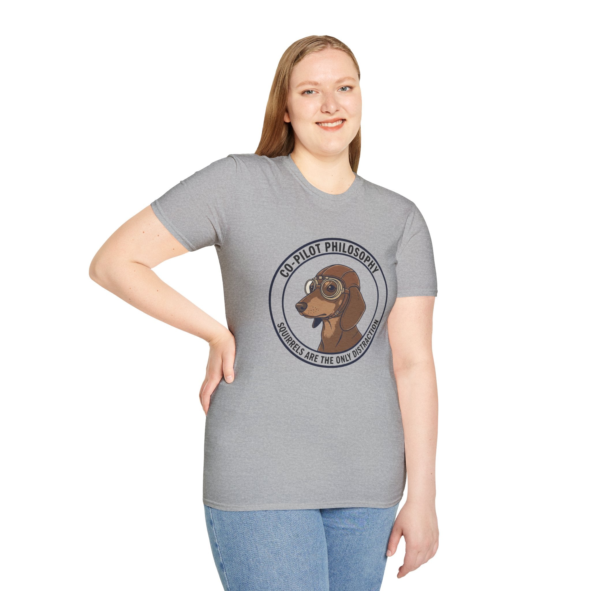 Duschund Co-pilot T-Shirt