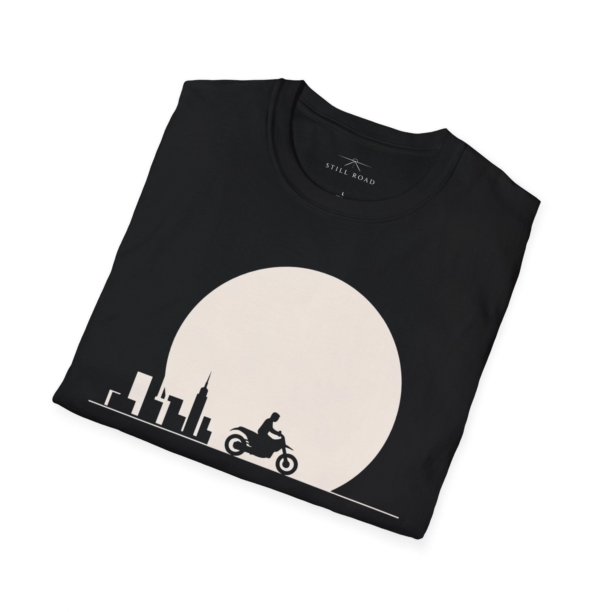 Cityscape Motorcycle T-Shirt