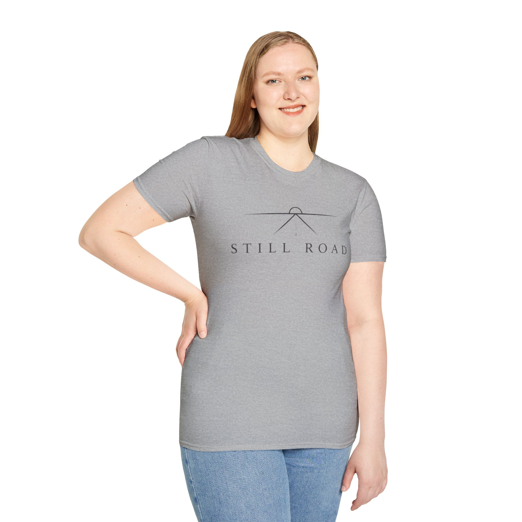 Still Road Motorcycle graphic T-Shirt