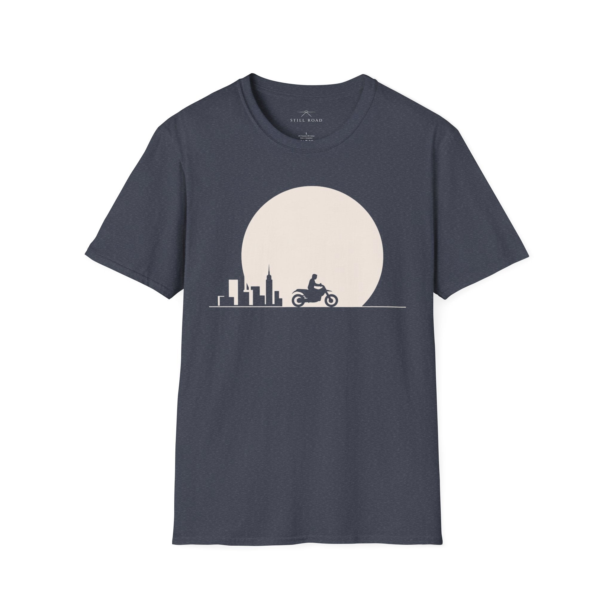 Cityscape Motorcycle T-Shirt