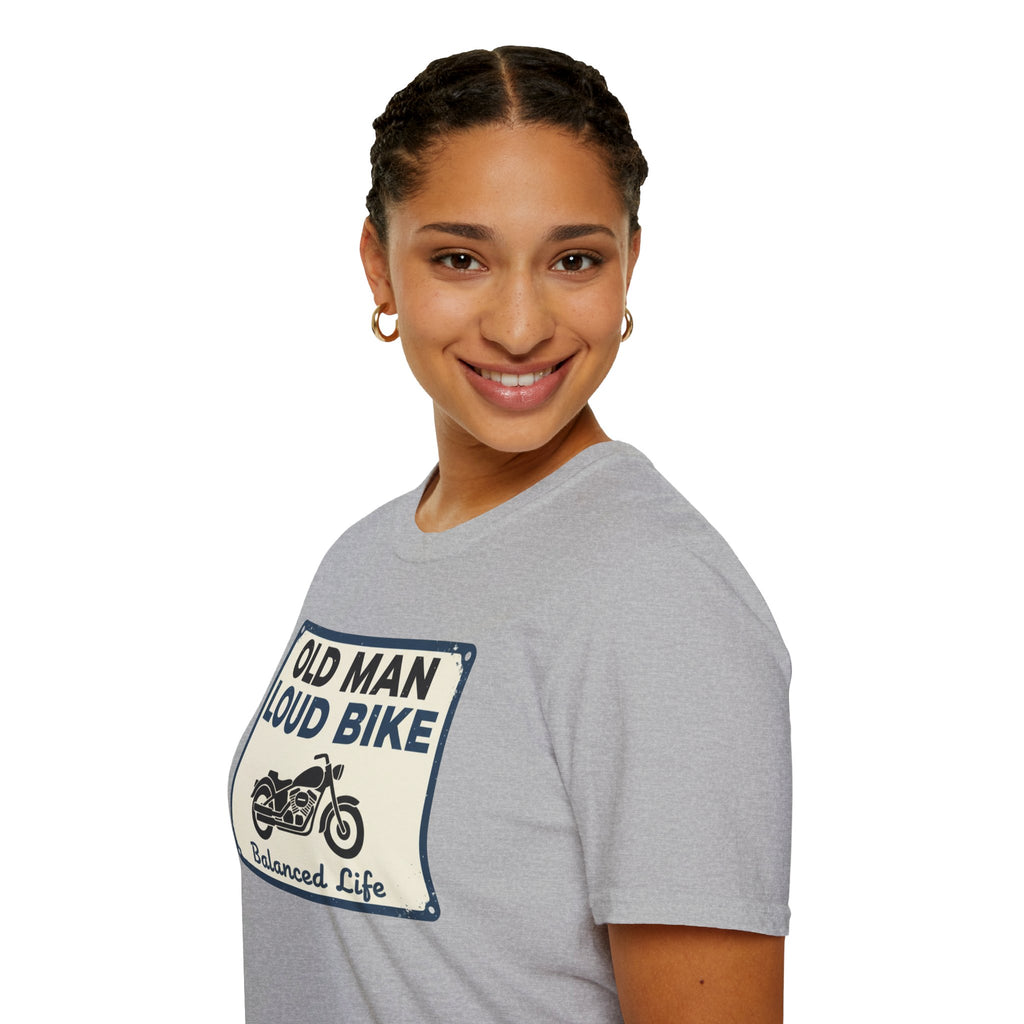 Old Man loud Bike T-Shirt