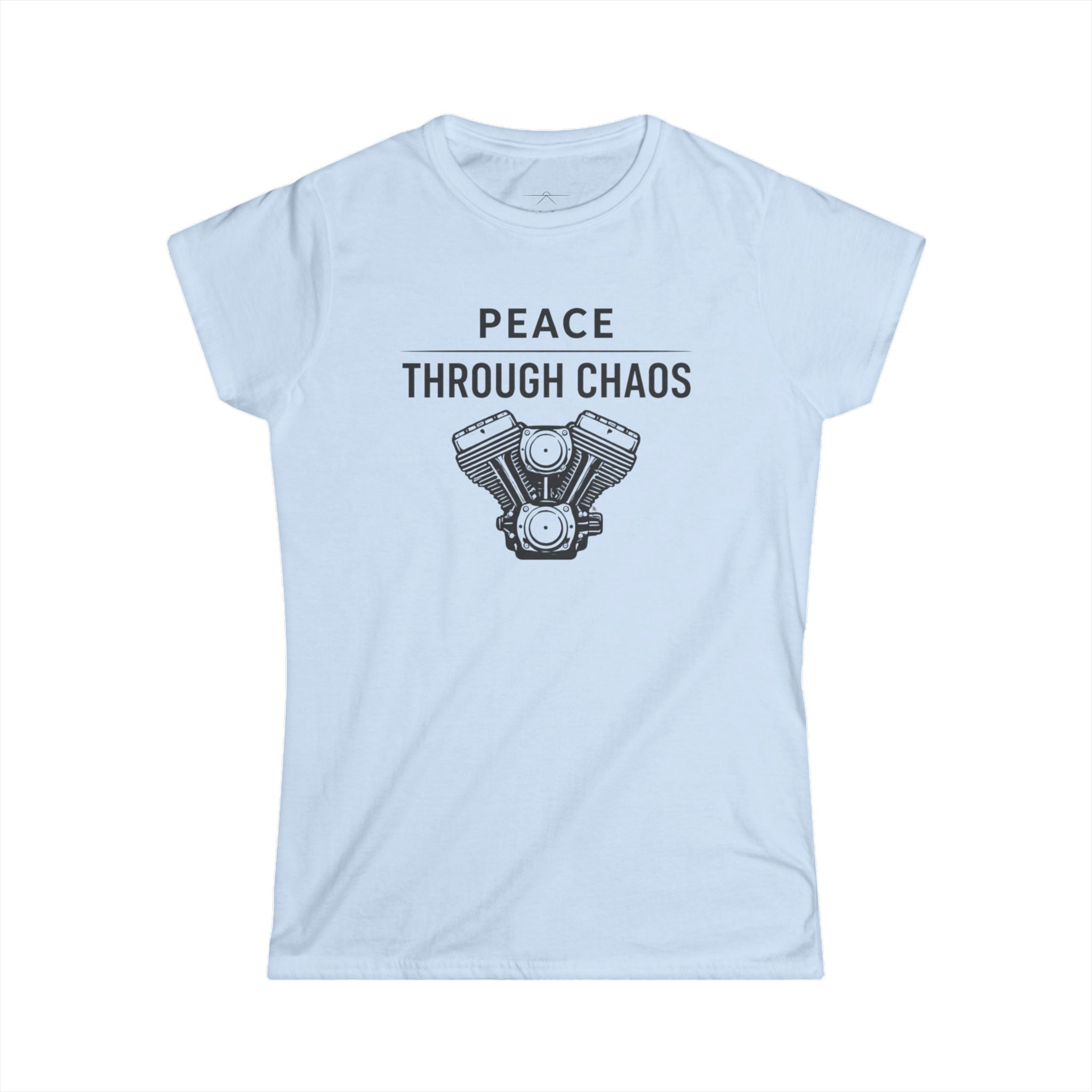 Peace chaos women's T-shirt