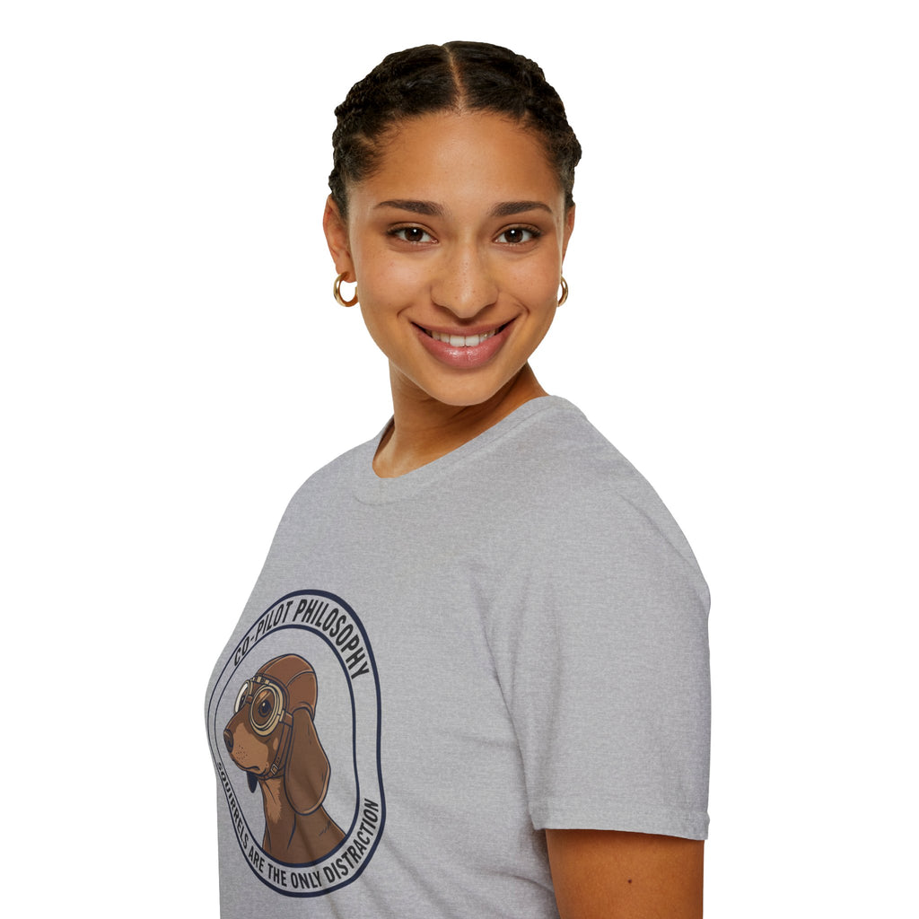 Duschund Co-pilot T-Shirt