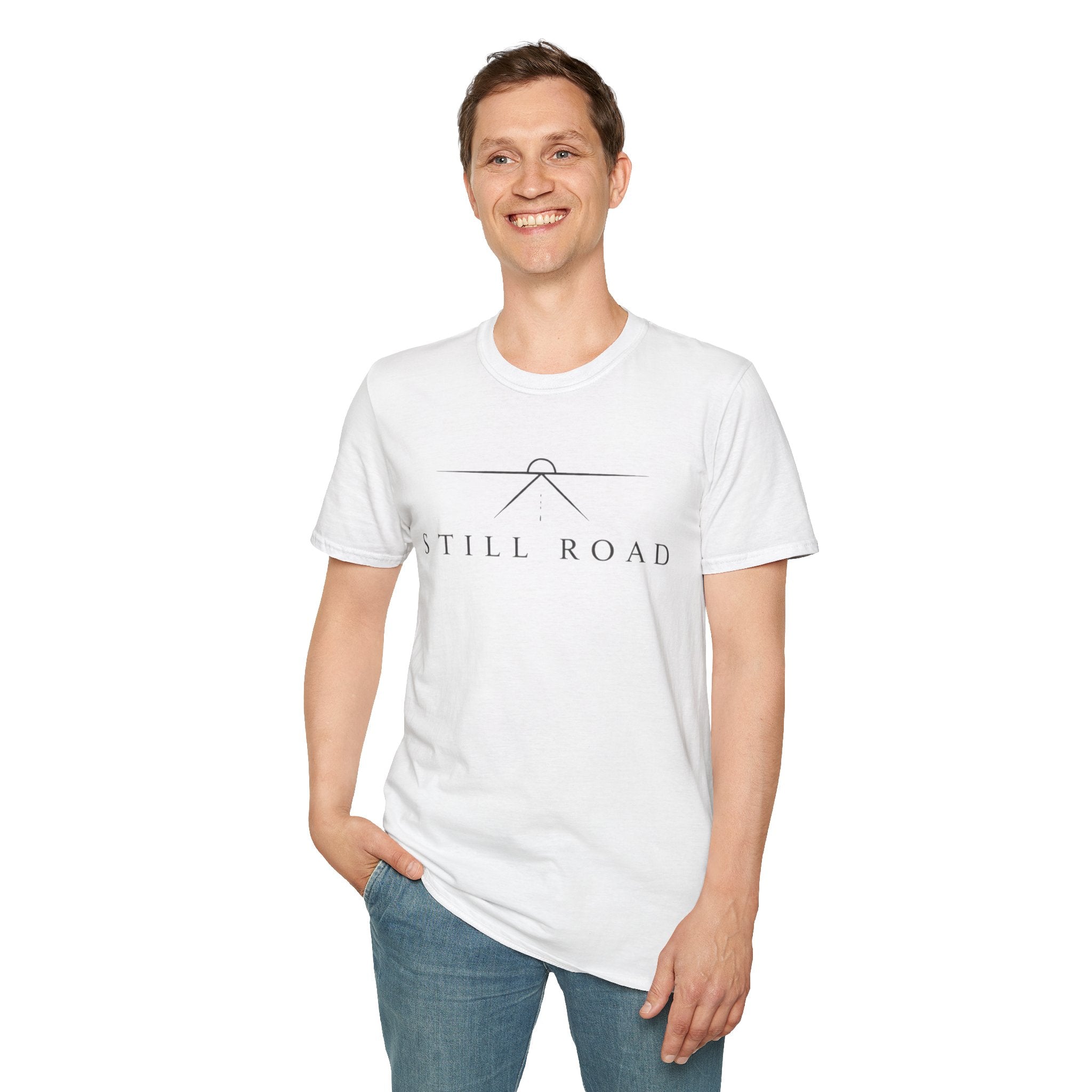 Still Road Motorcycle graphic T-Shirt