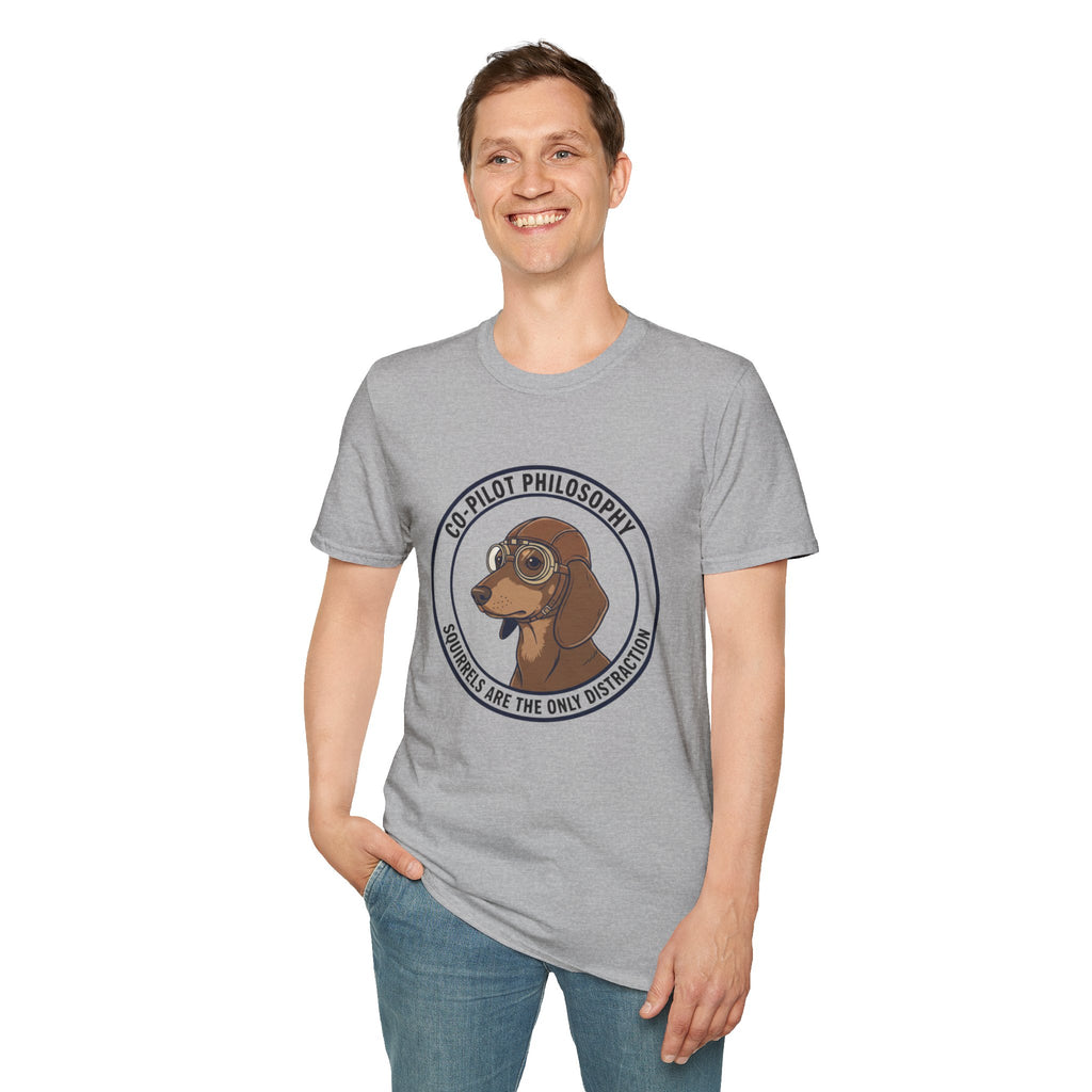 Duschund Co-pilot T-Shirt
