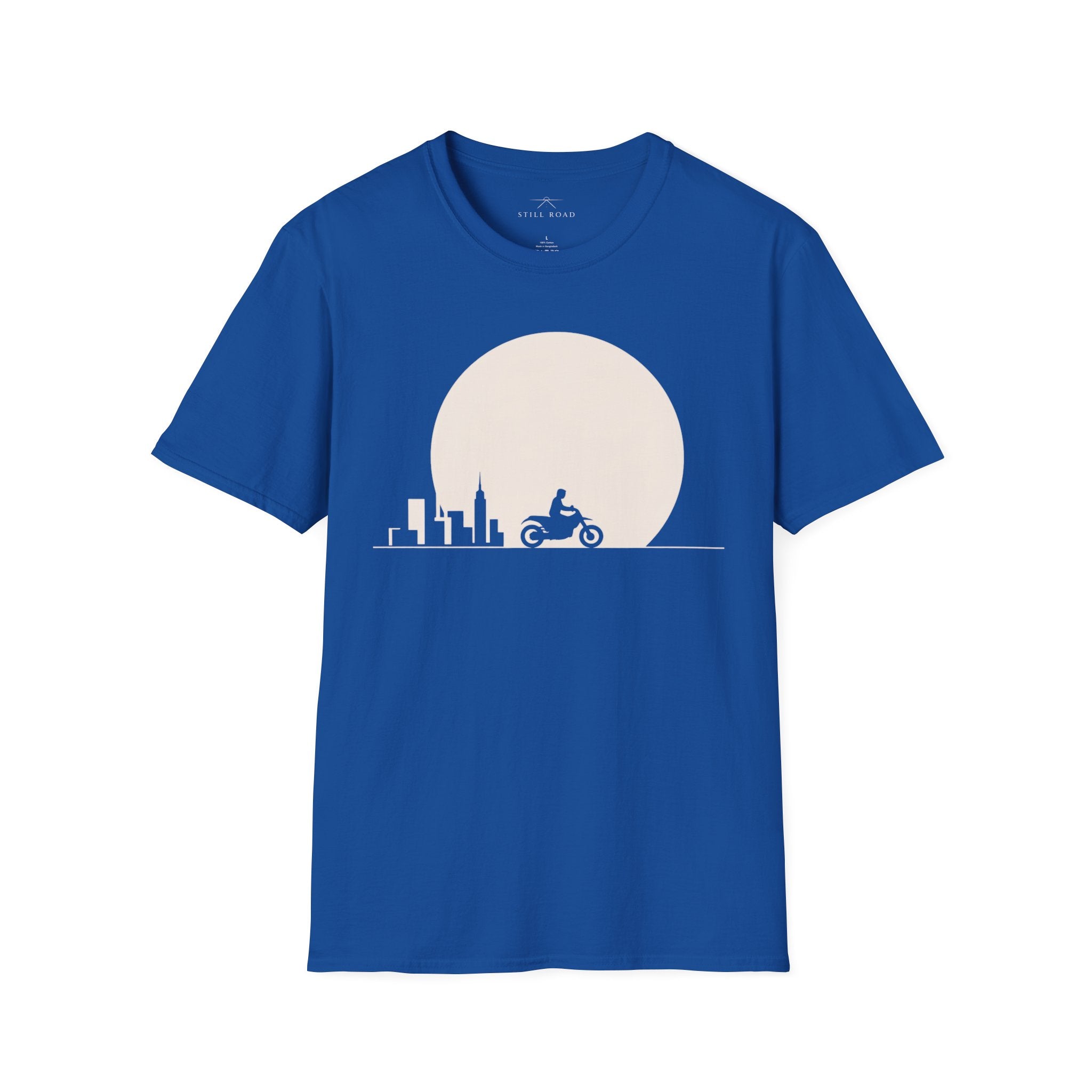 Cityscape Motorcycle T-Shirt