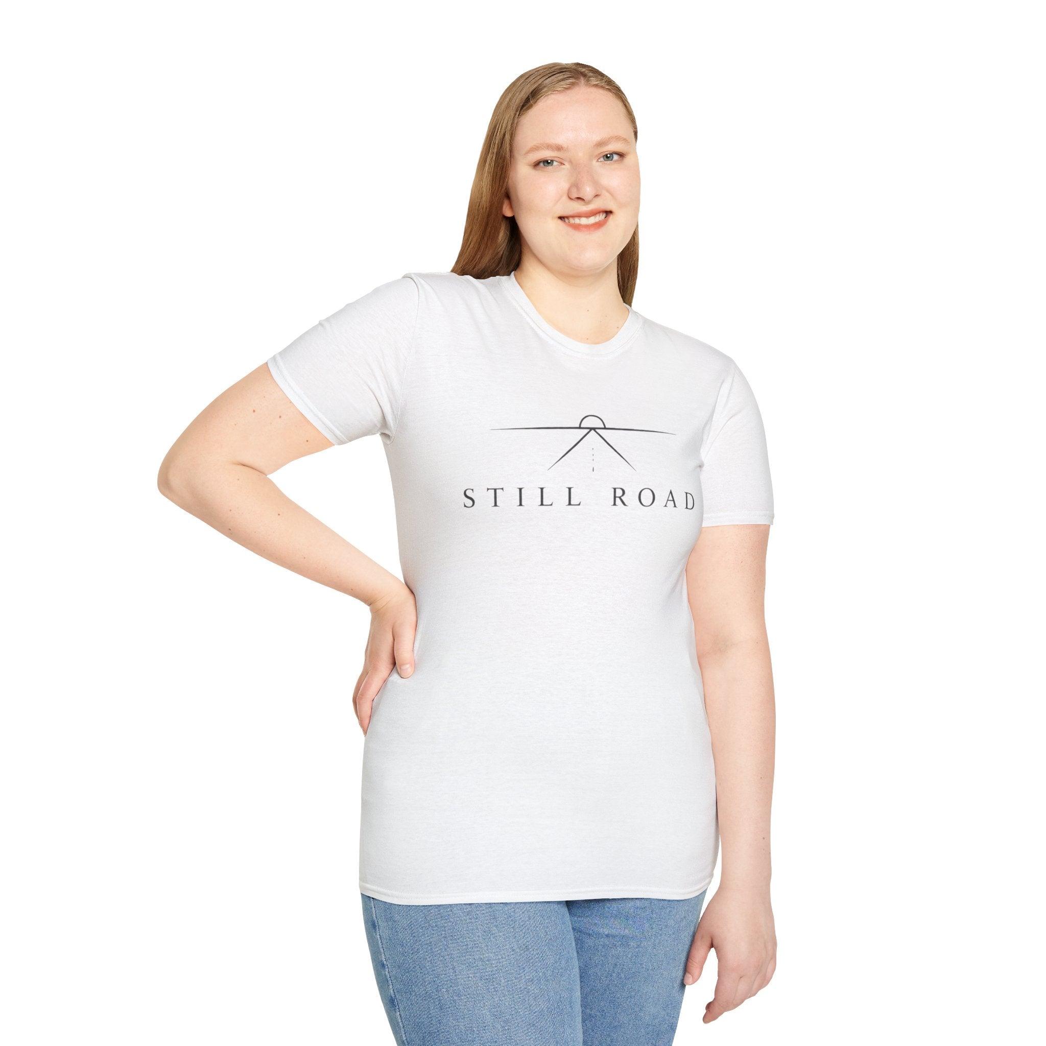 Still Road Motorcycle graphic T-Shirt