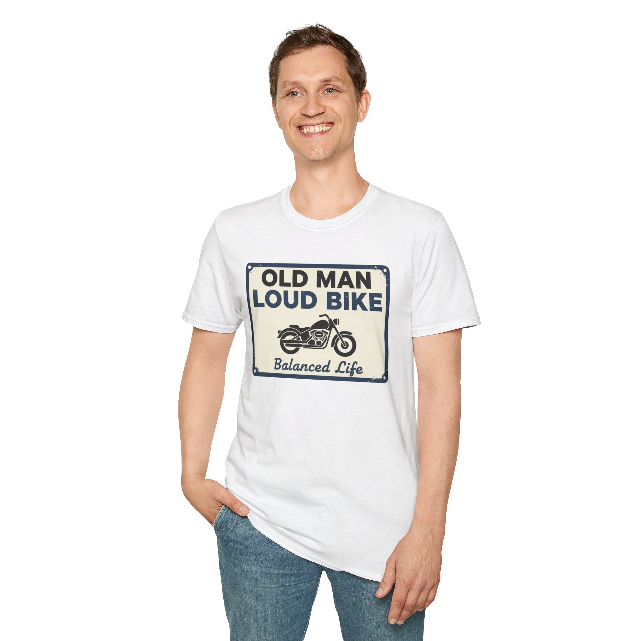 Old Man loud Bike T-Shirt