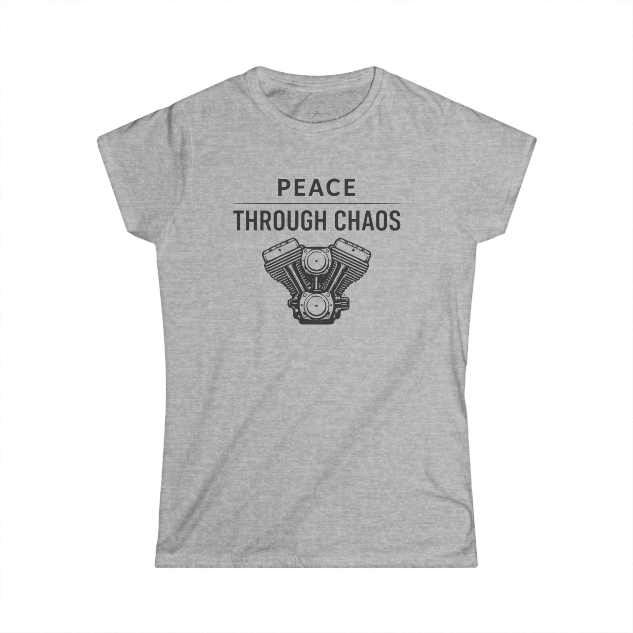 Peace chaos women's T-shirt