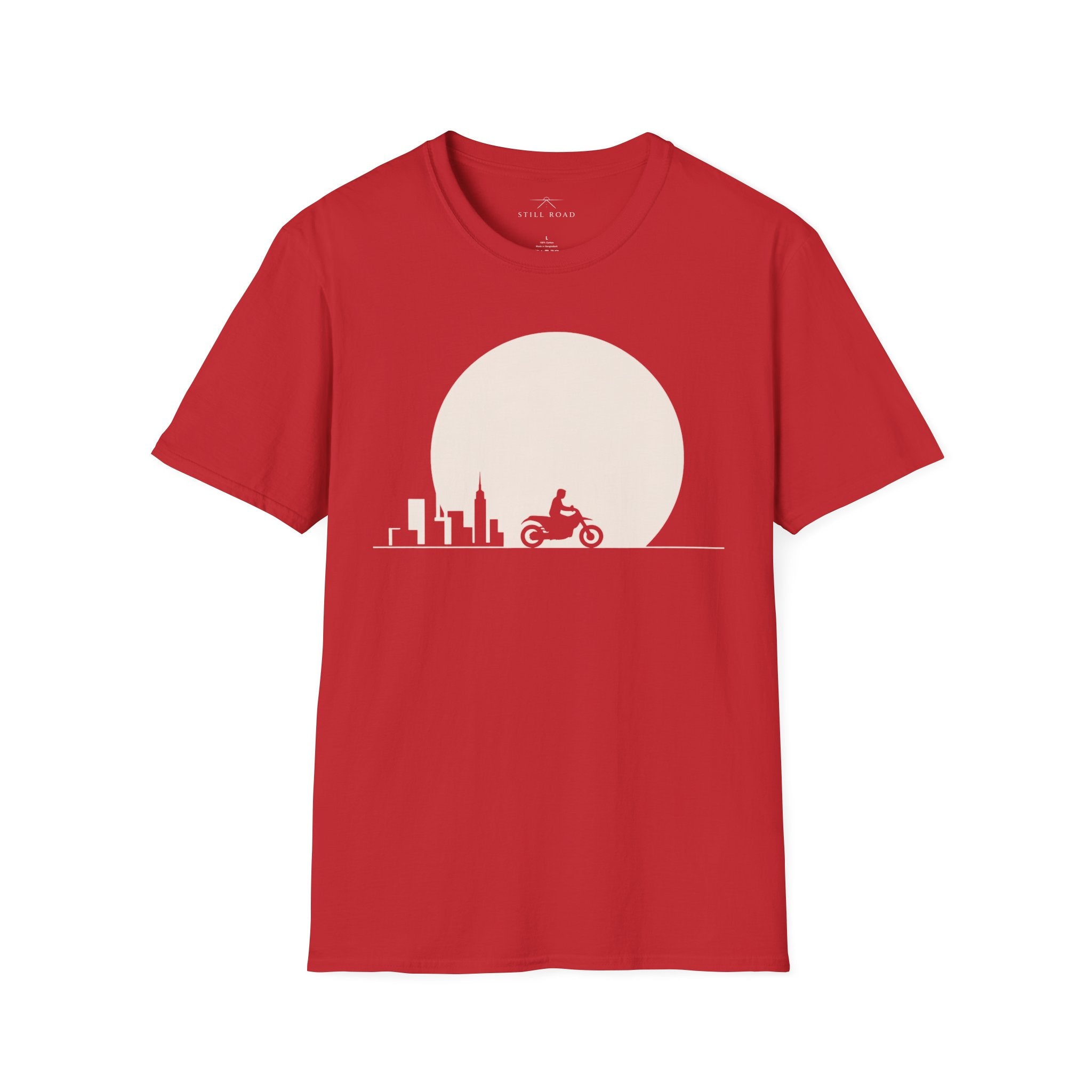 Cityscape Motorcycle T-Shirt
