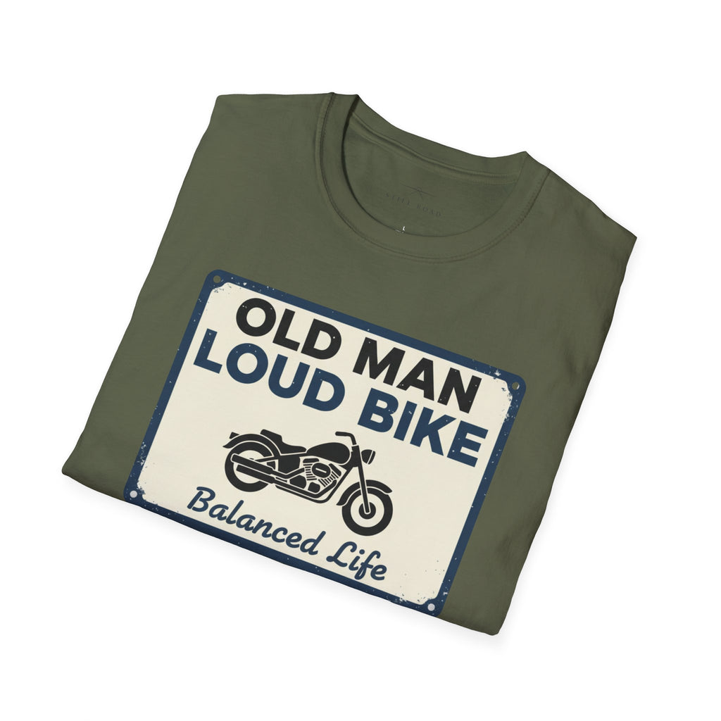 Old Man loud Bike T-Shirt