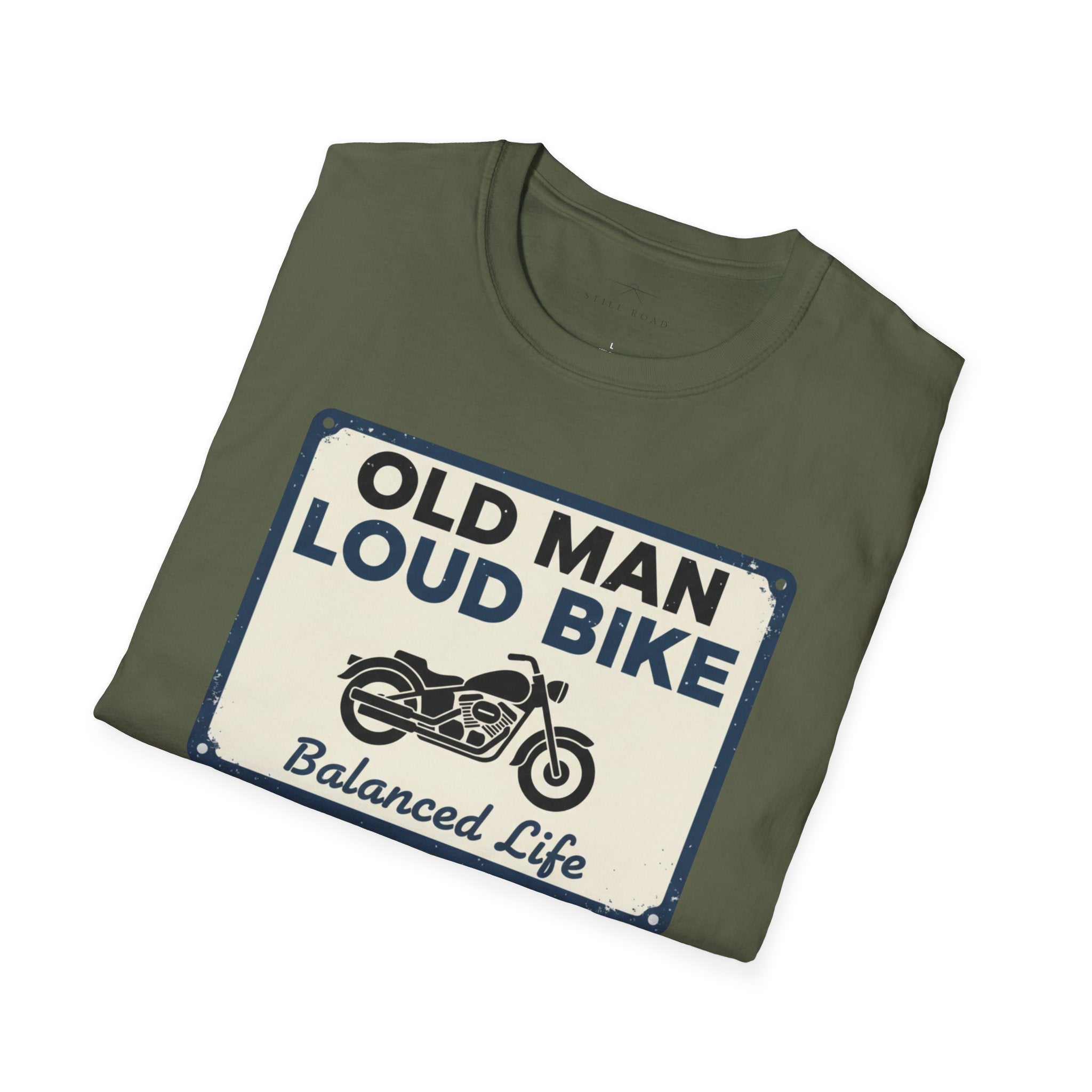 Old Man loud Bike T-Shirt
