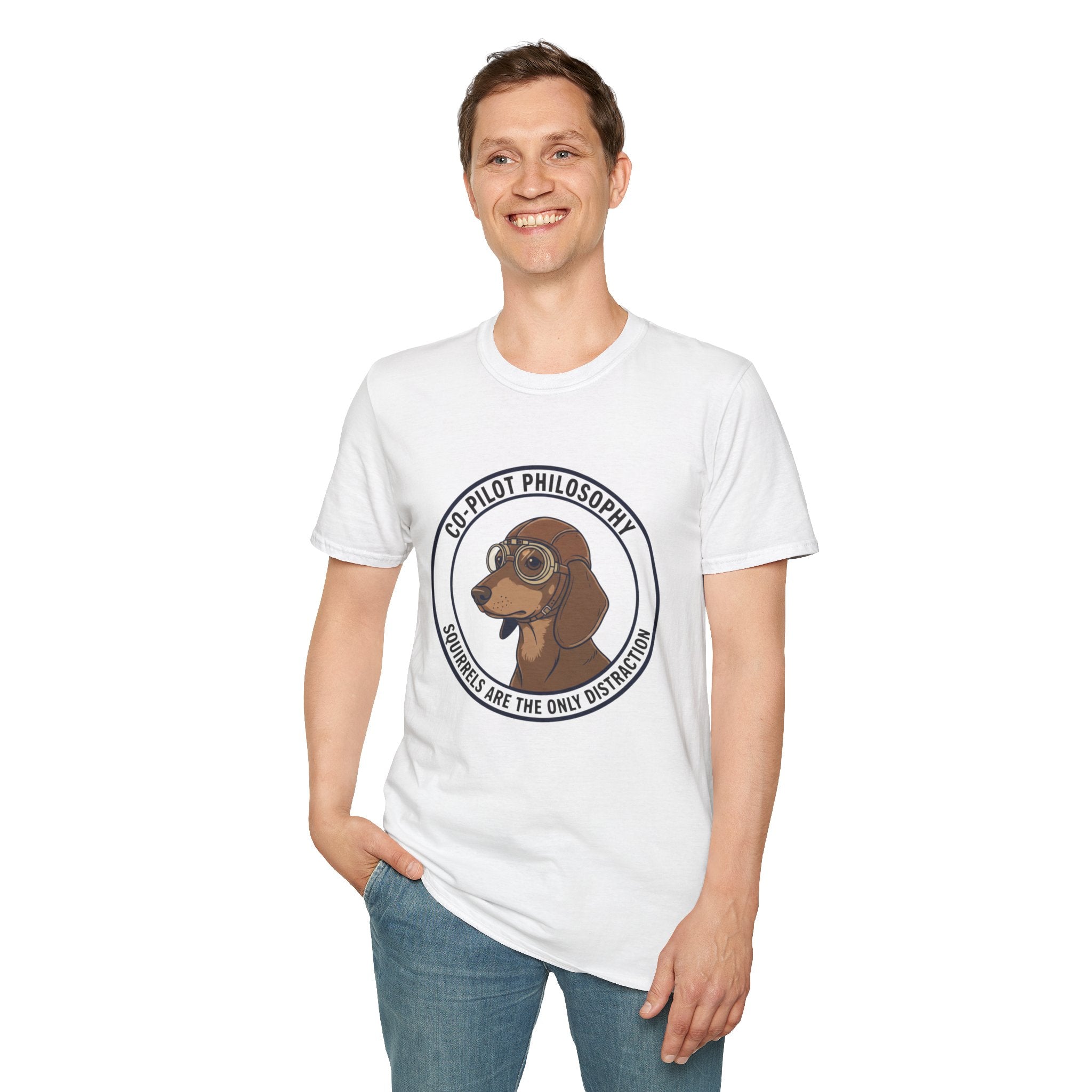 Duschund Co-pilot T-Shirt