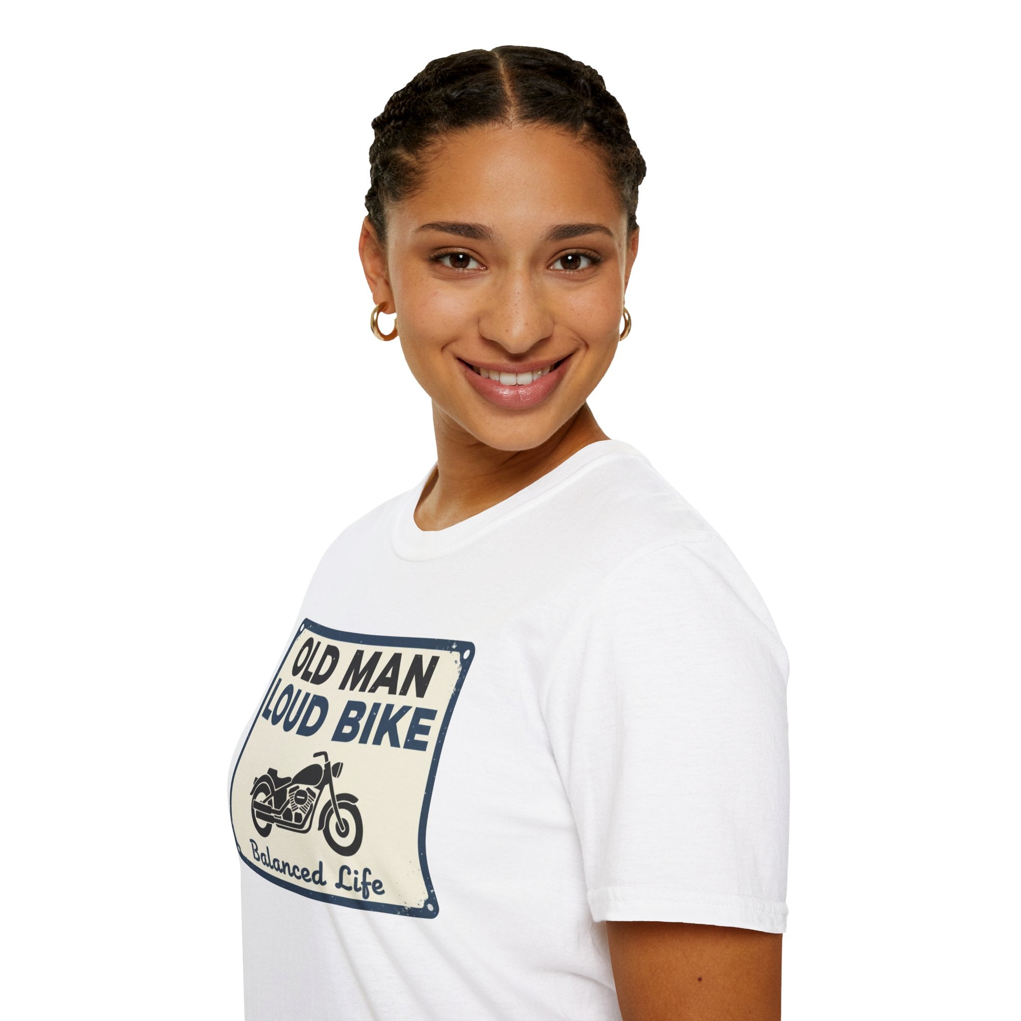 Old Man loud Bike T-Shirt