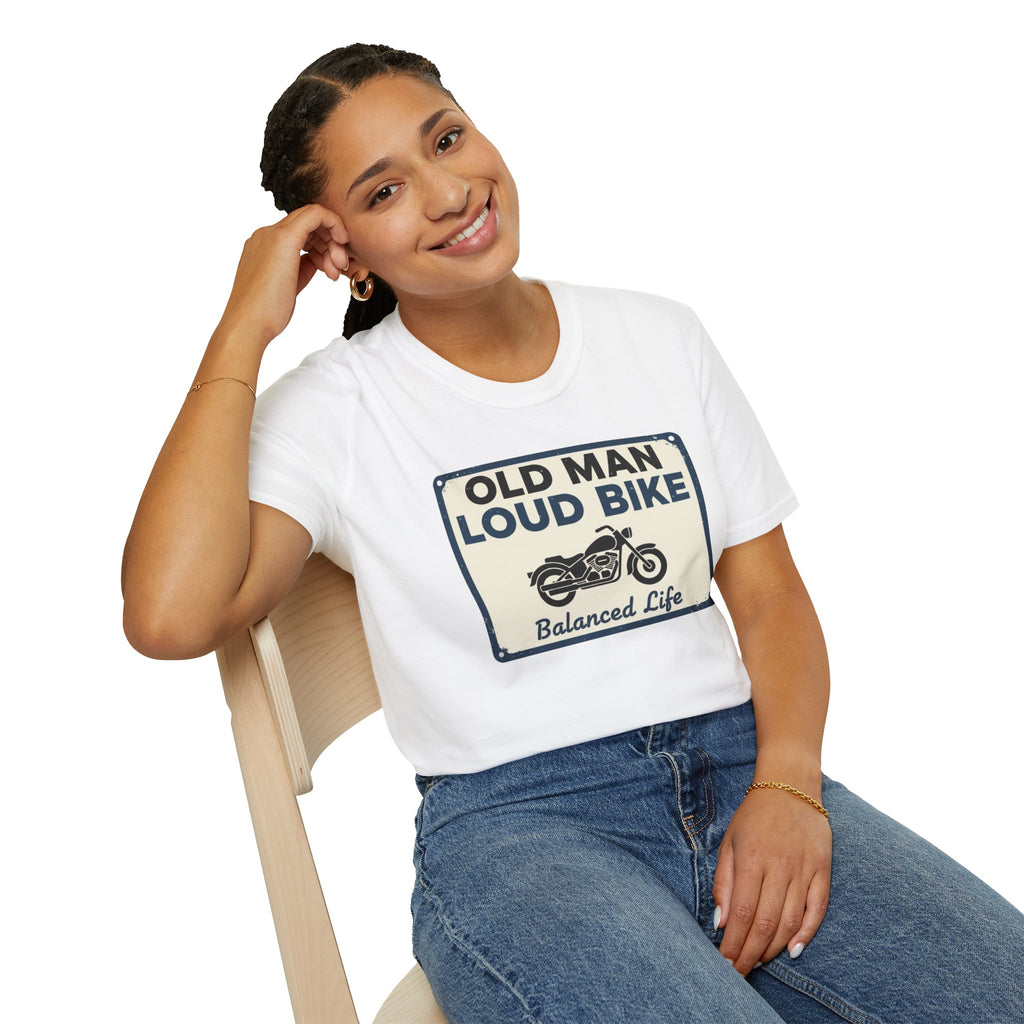 Old Man loud Bike T-Shirt