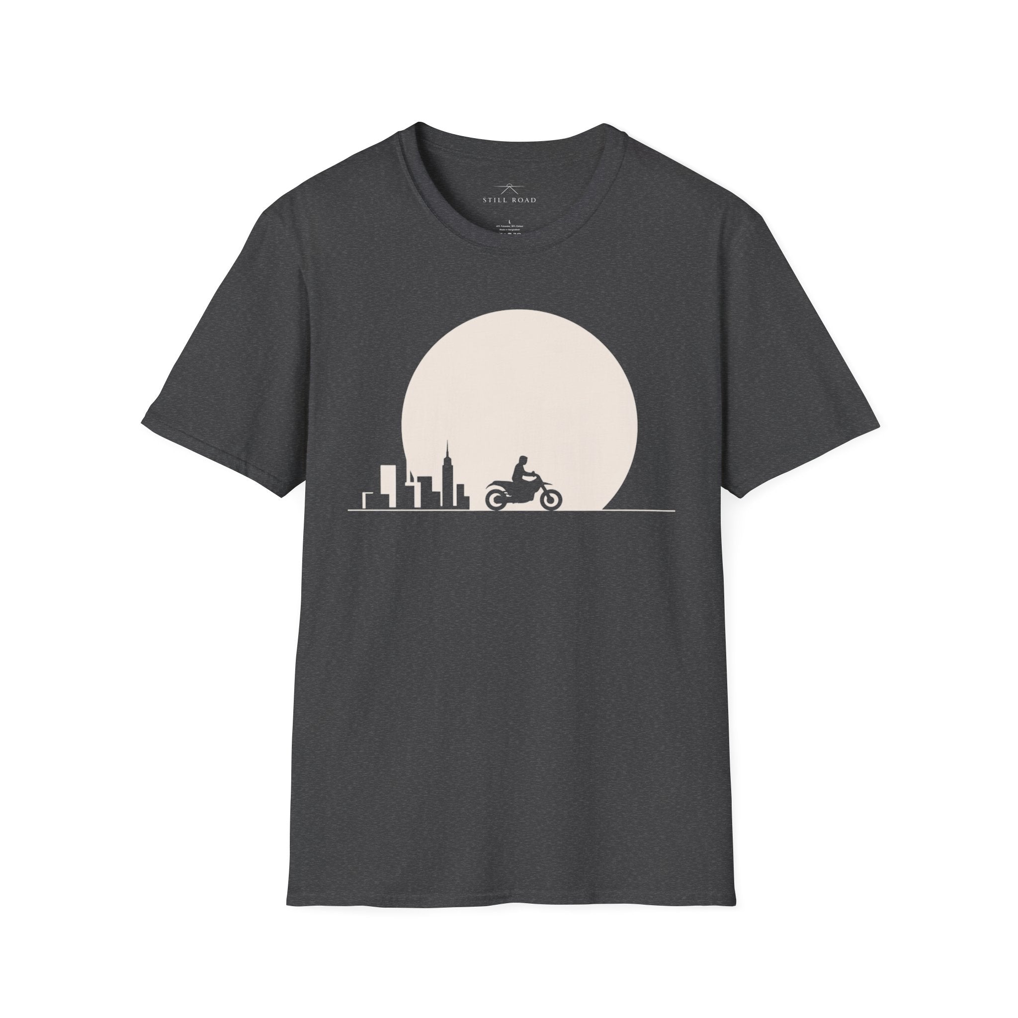 Cityscape Motorcycle T-Shirt