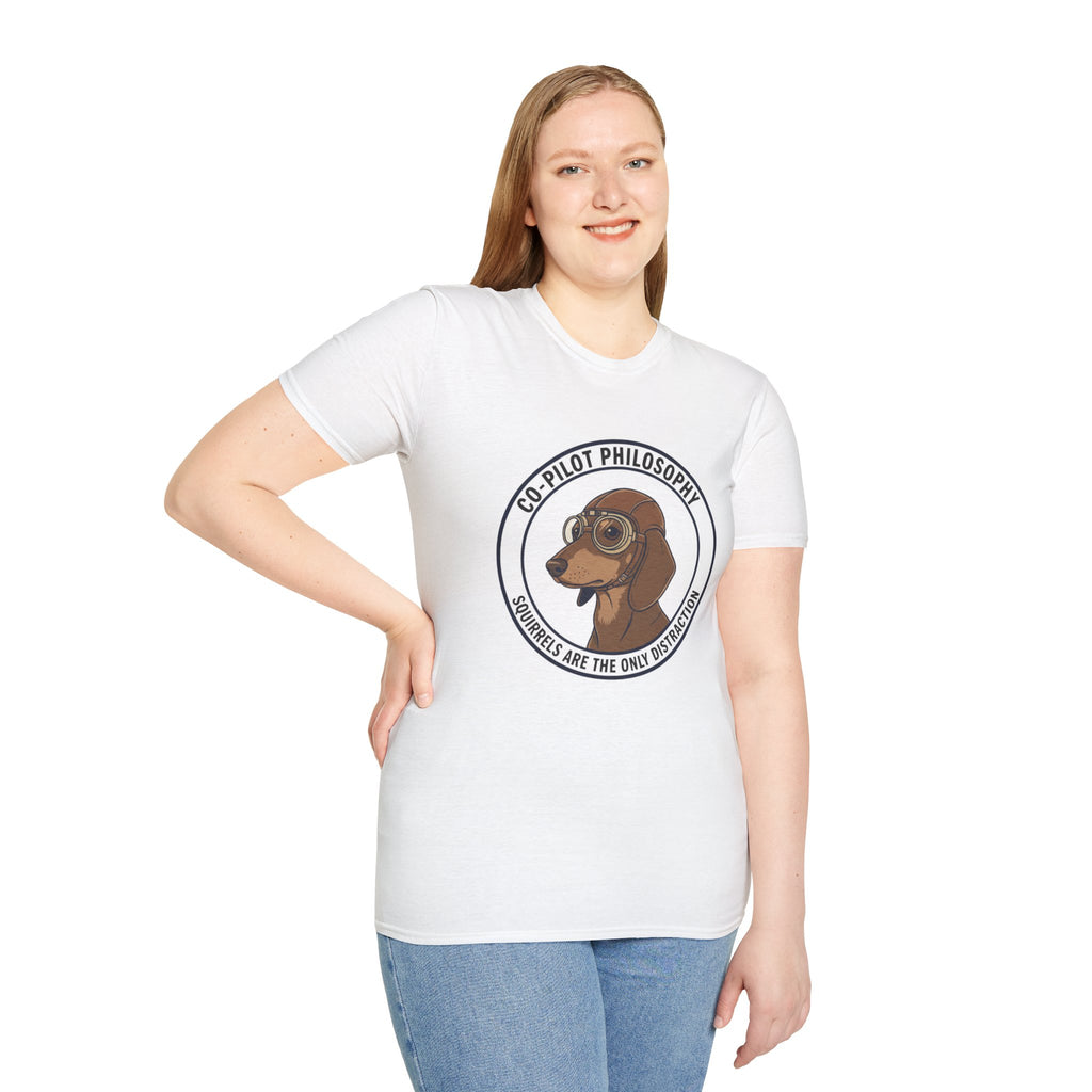 Duschund Co-pilot T-Shirt