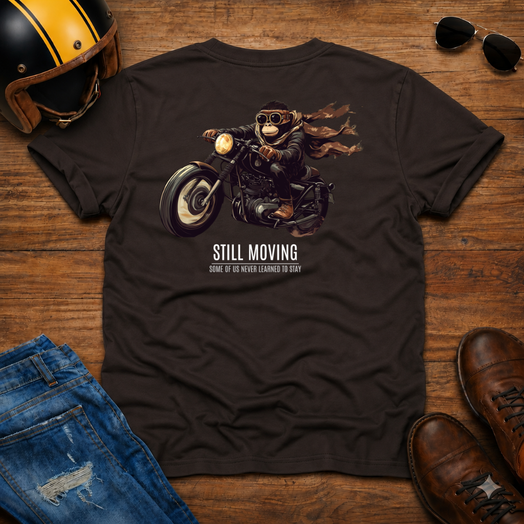 Still Moving (Back Print) T-Shirt