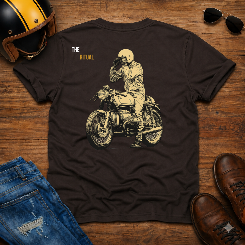 Focus forward Back Print T-Shirt
