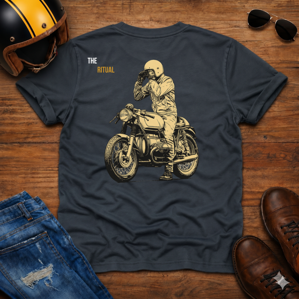 Focus forward Back Print T-Shirt