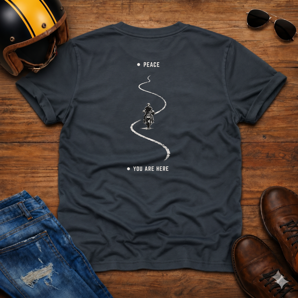 Finding Peace (Back Print) T-Shirt