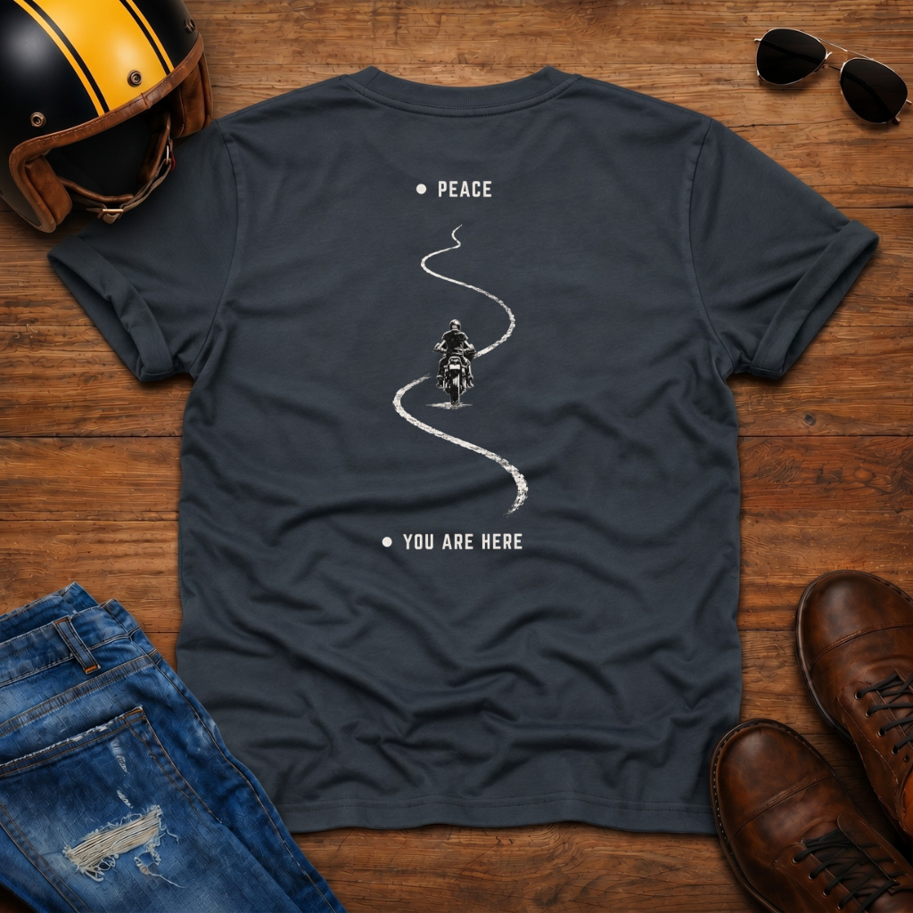 Finding Peace (Back Print) T-Shirt