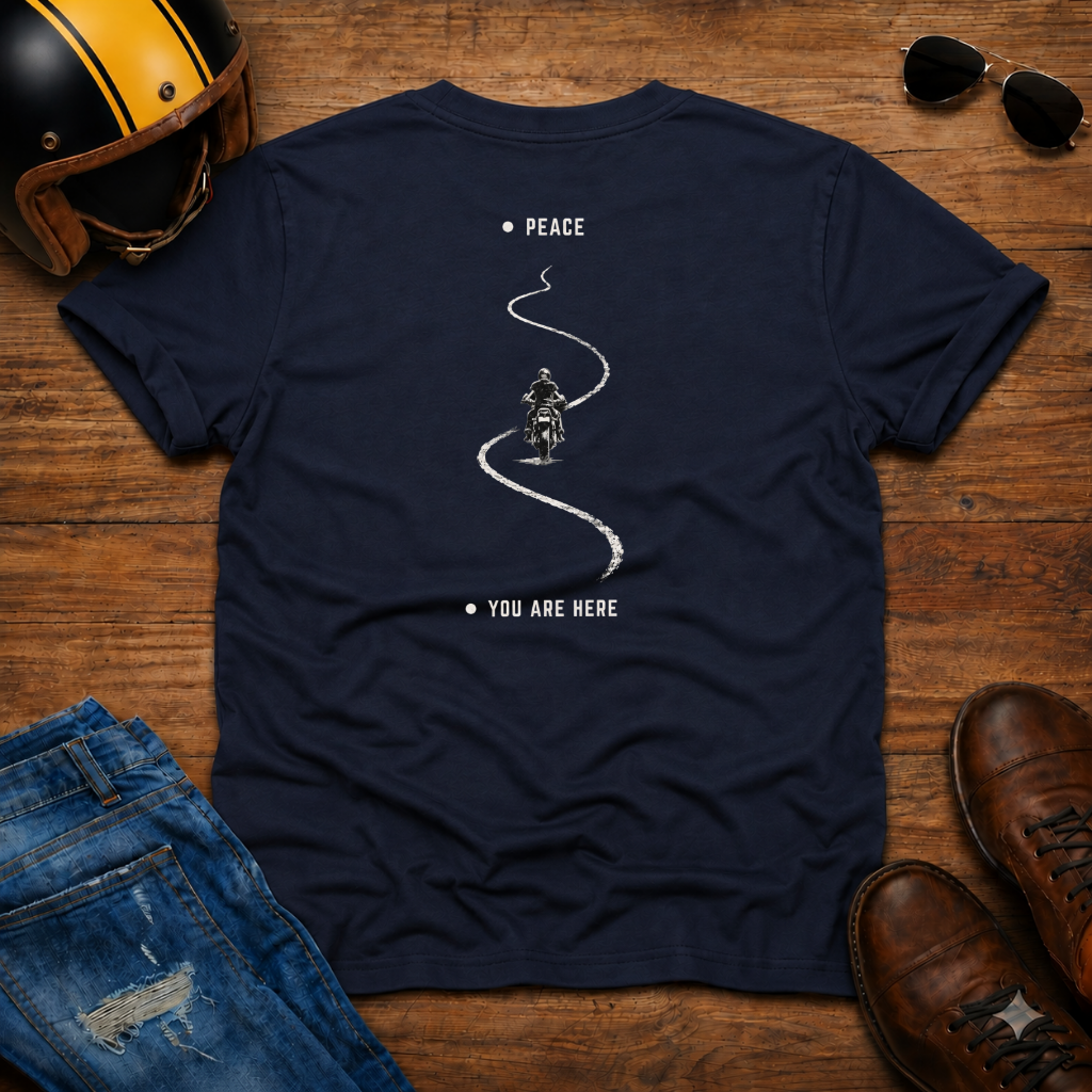 Finding Peace (Back Print) T-Shirt