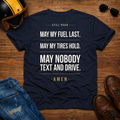 A Rider's Prayer (Back Print) T-Shirt
