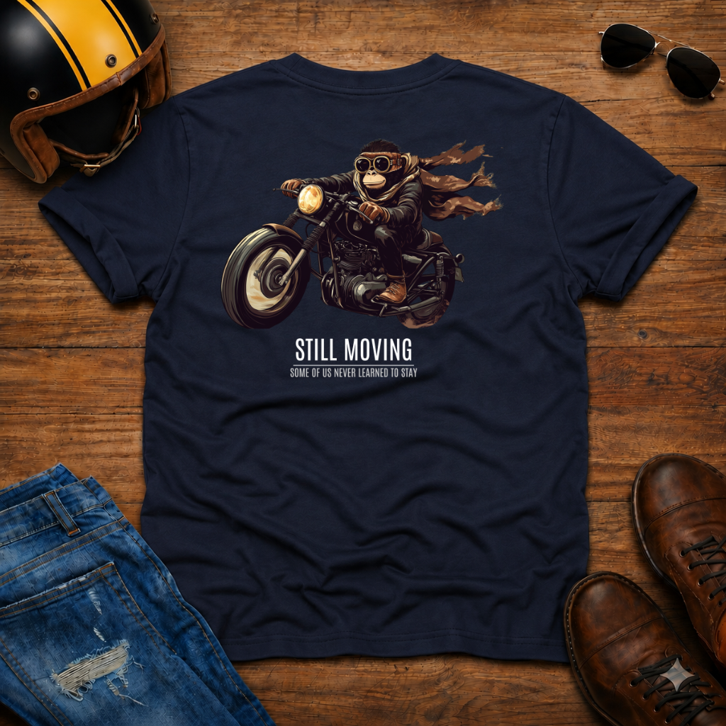 Still Moving (Back Print) T-Shirt
