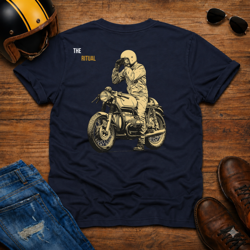 Focus forward Back Print T-Shirt