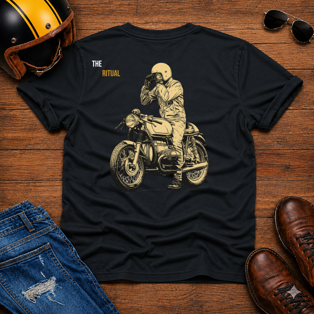 Focus forward Back Print T-Shirt