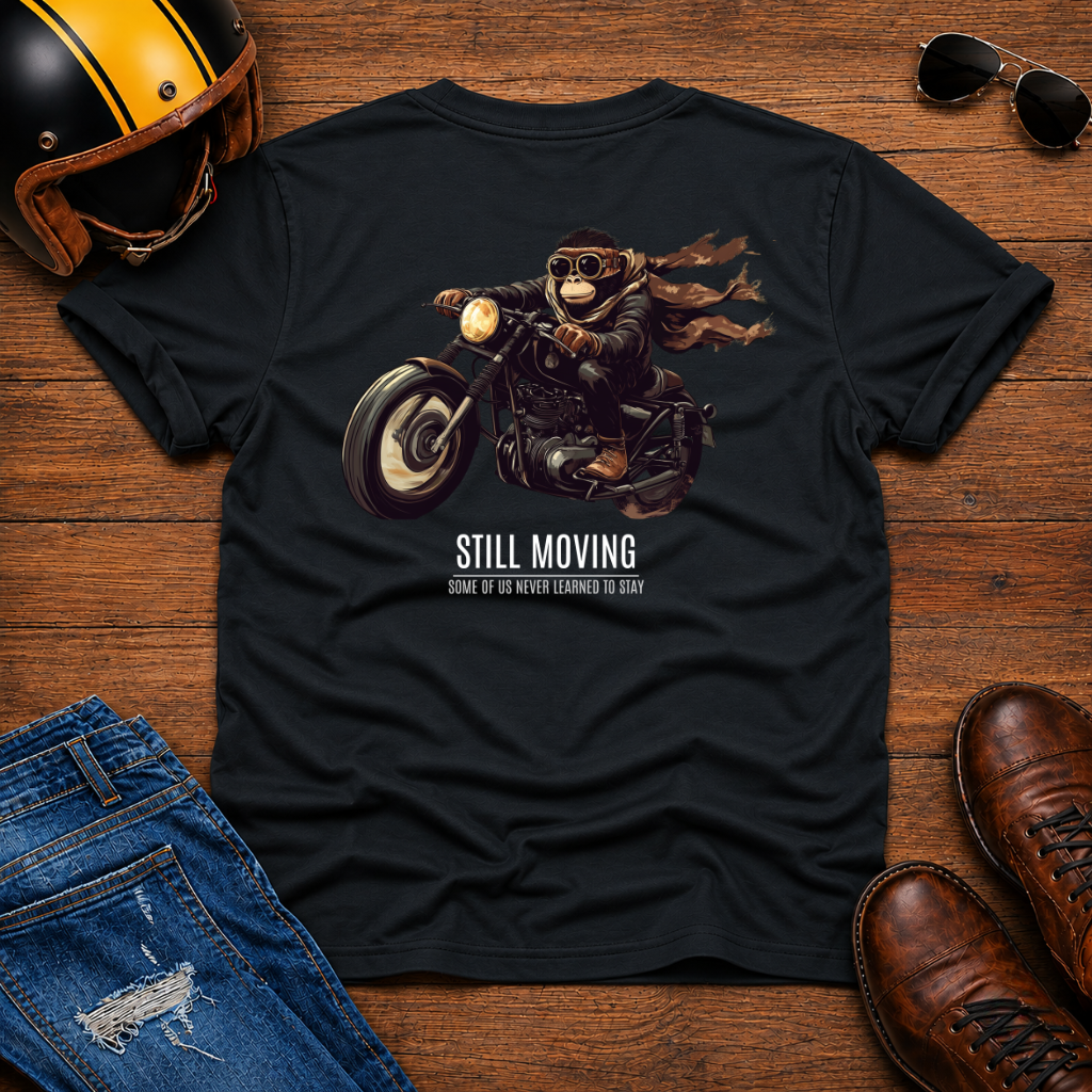 Still Moving (Back Print) T-Shirt