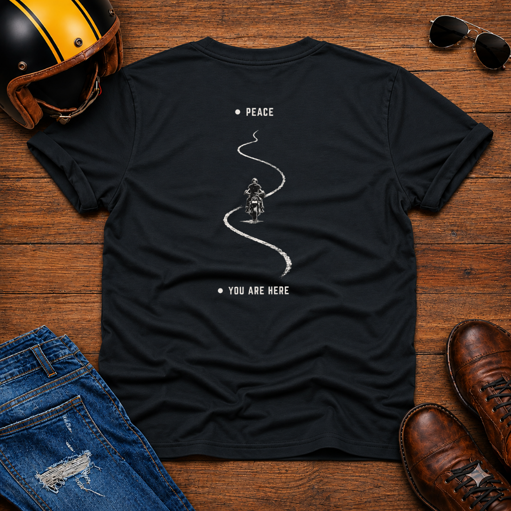 Finding Peace (Back Print) T-Shirt