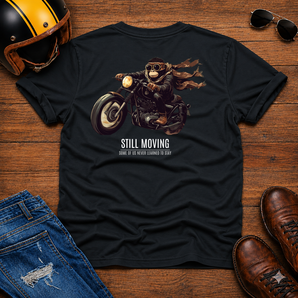 Still Moving (Back Print) T-Shirt
