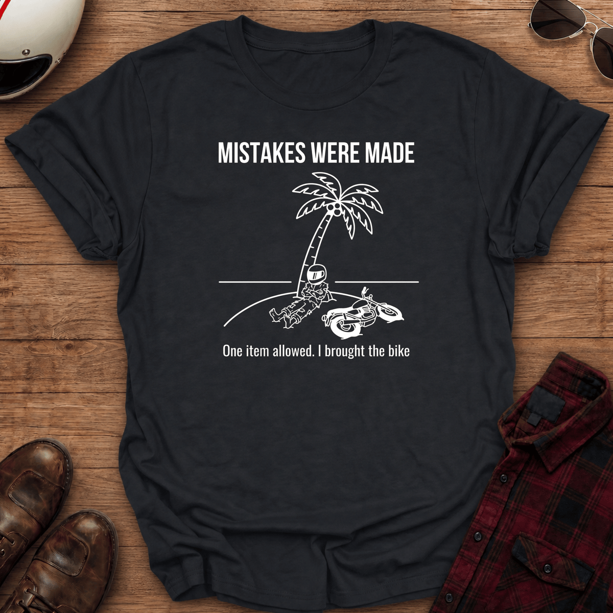 Mistakes Motorcycle T-Shirt