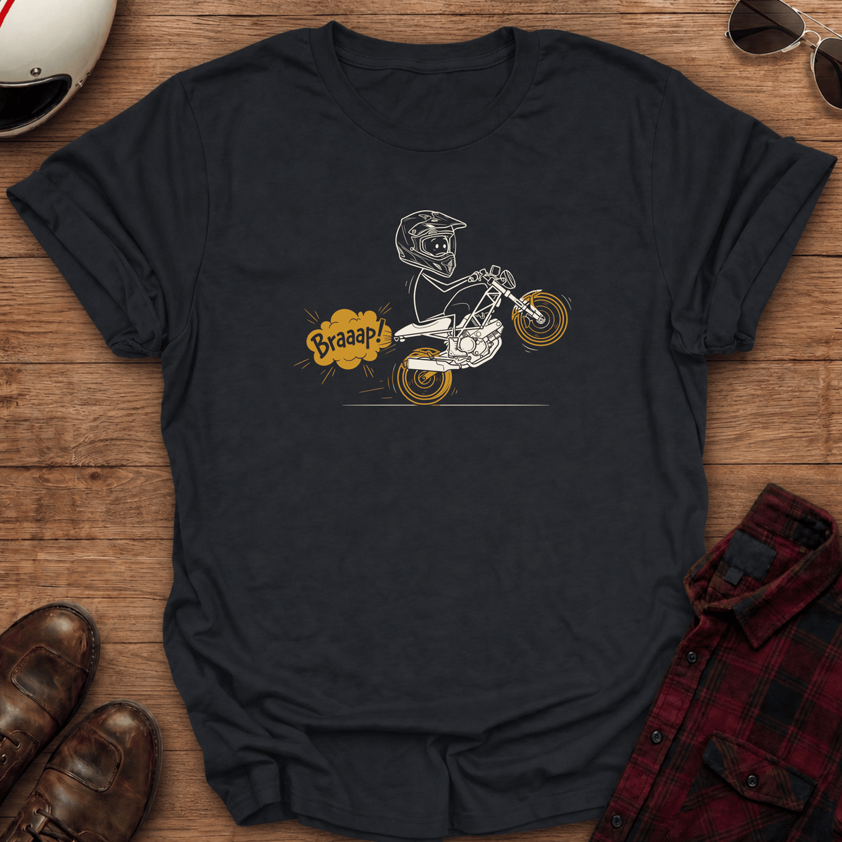 Braaap Wheelie T-Shirt