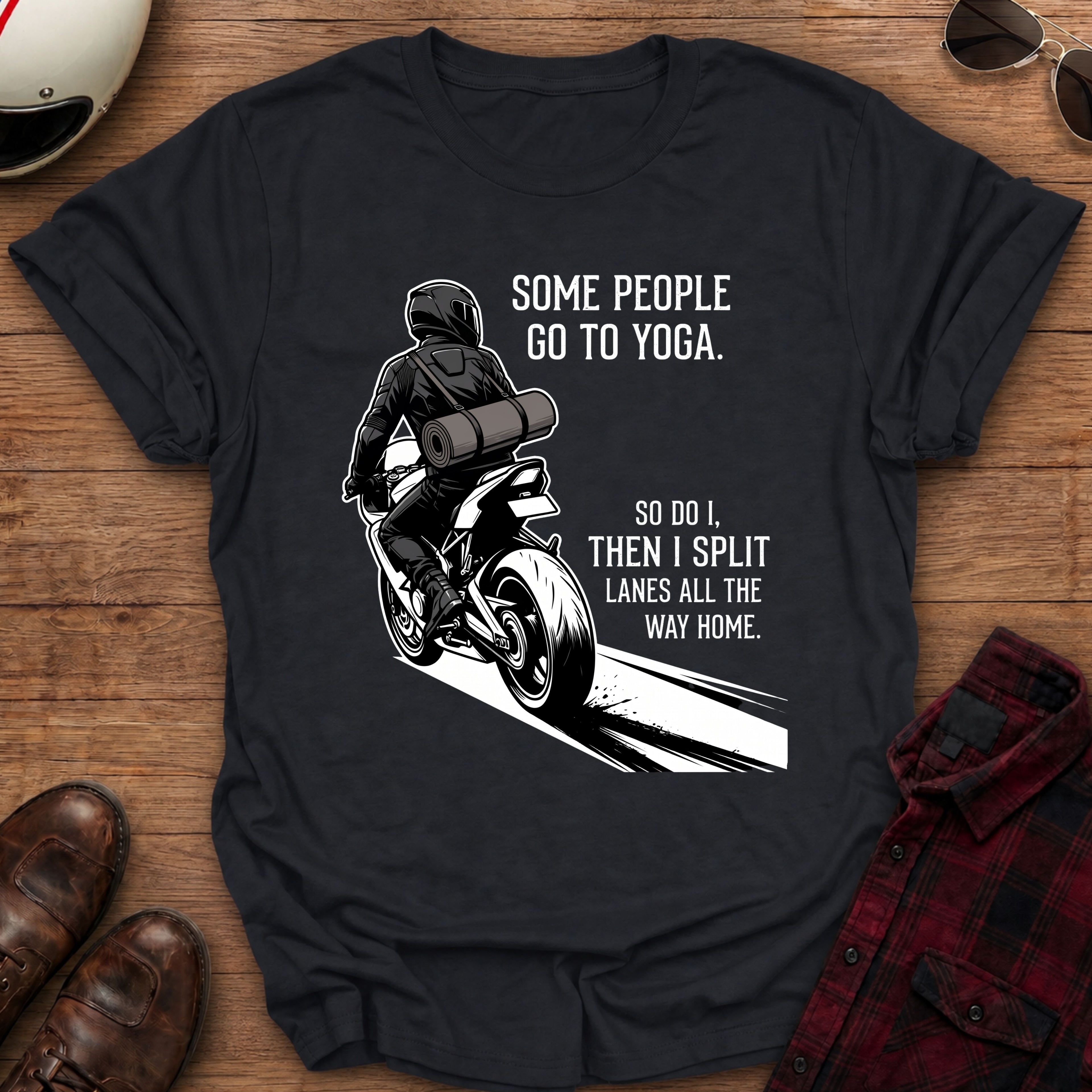 Yoga Motorcycle T-Shirt