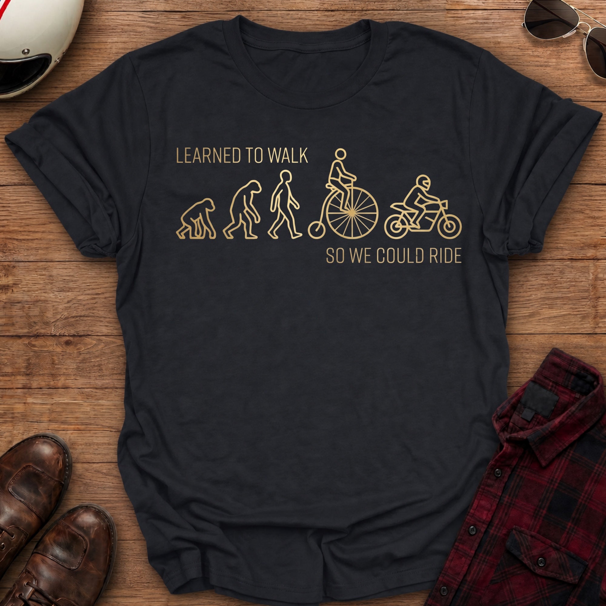Learned to Walk T-Shirt