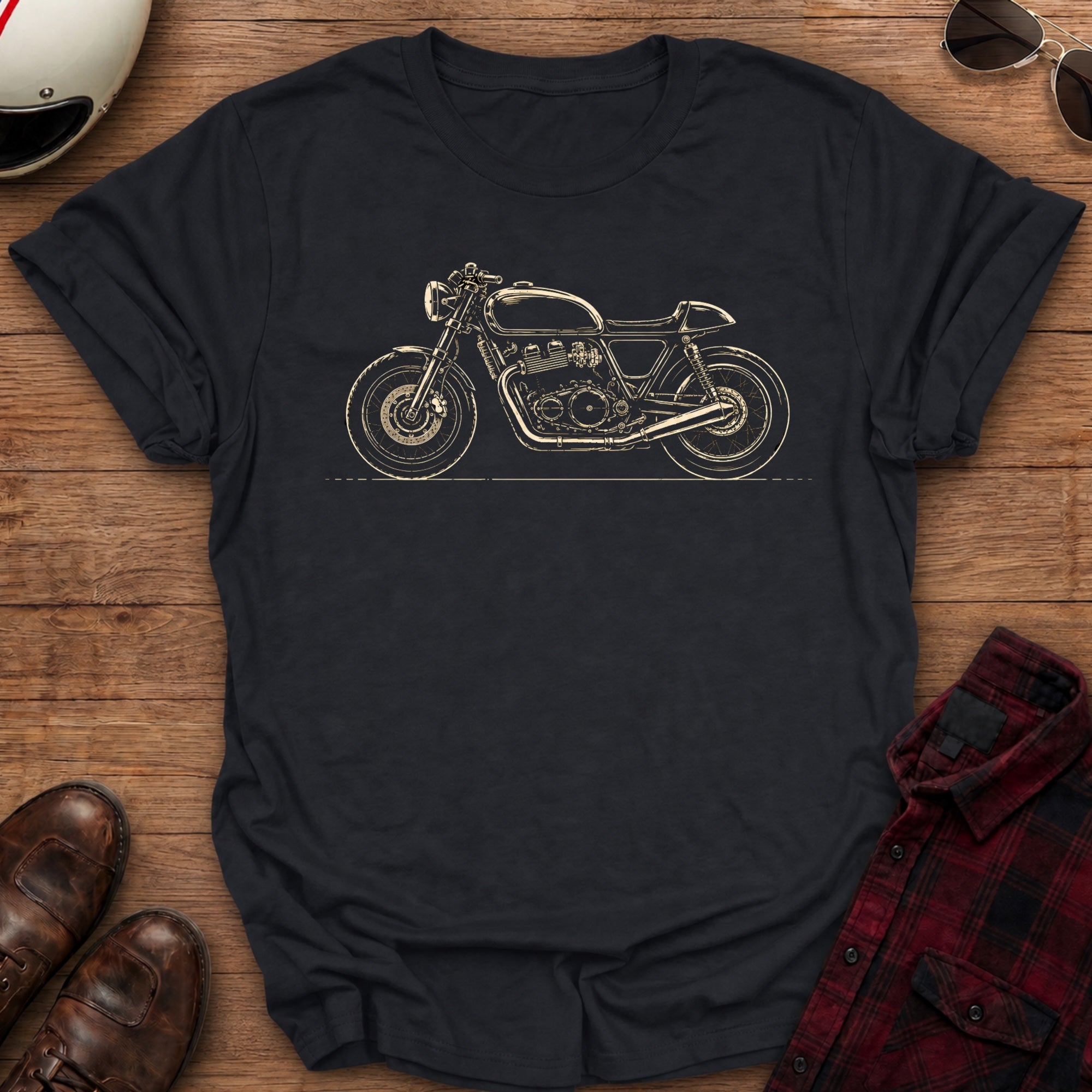 Cafe Racer Profile T-Shirt