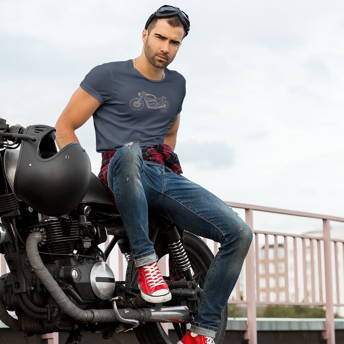 Cafe Racer Profile T-Shirt