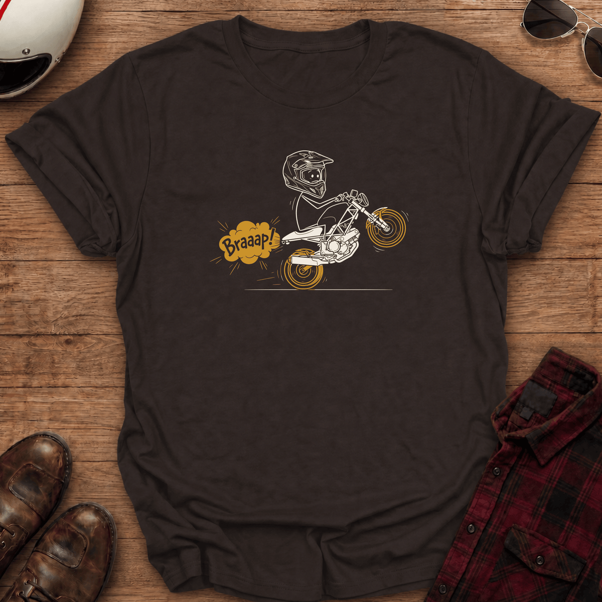 Braaap Wheelie T-Shirt