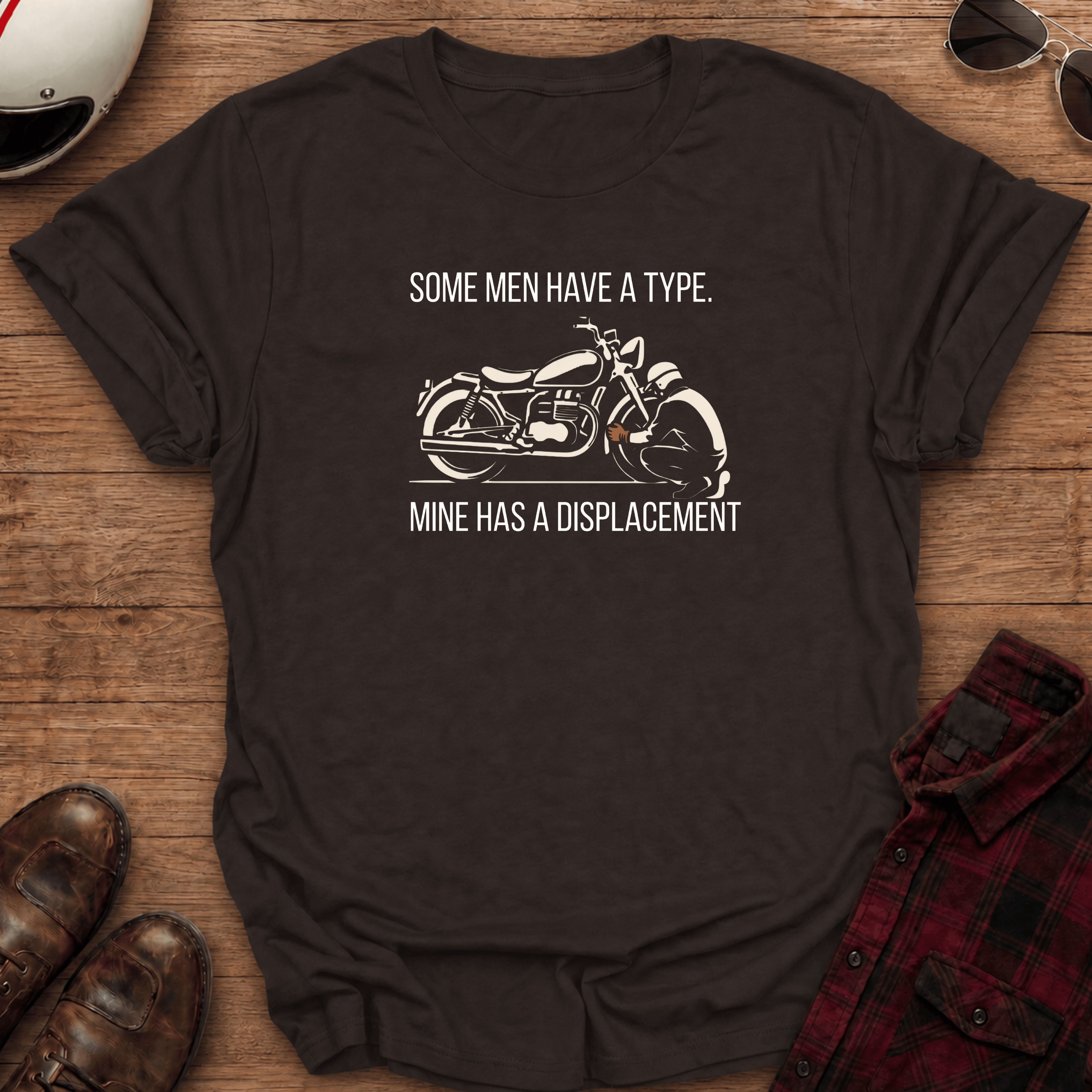 Displacement Motorcycle T-Shirt