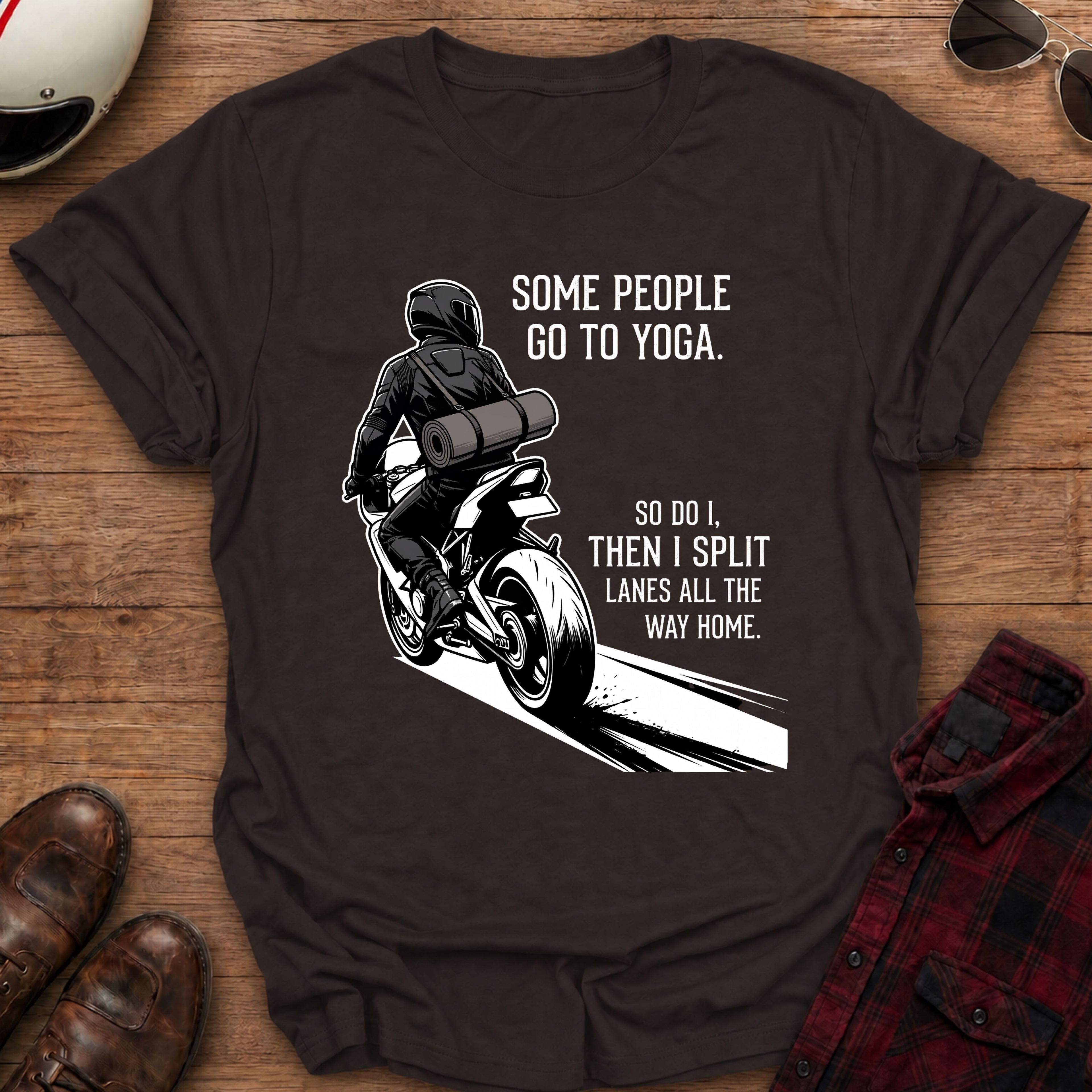 Yoga Motorcycle T-Shirt