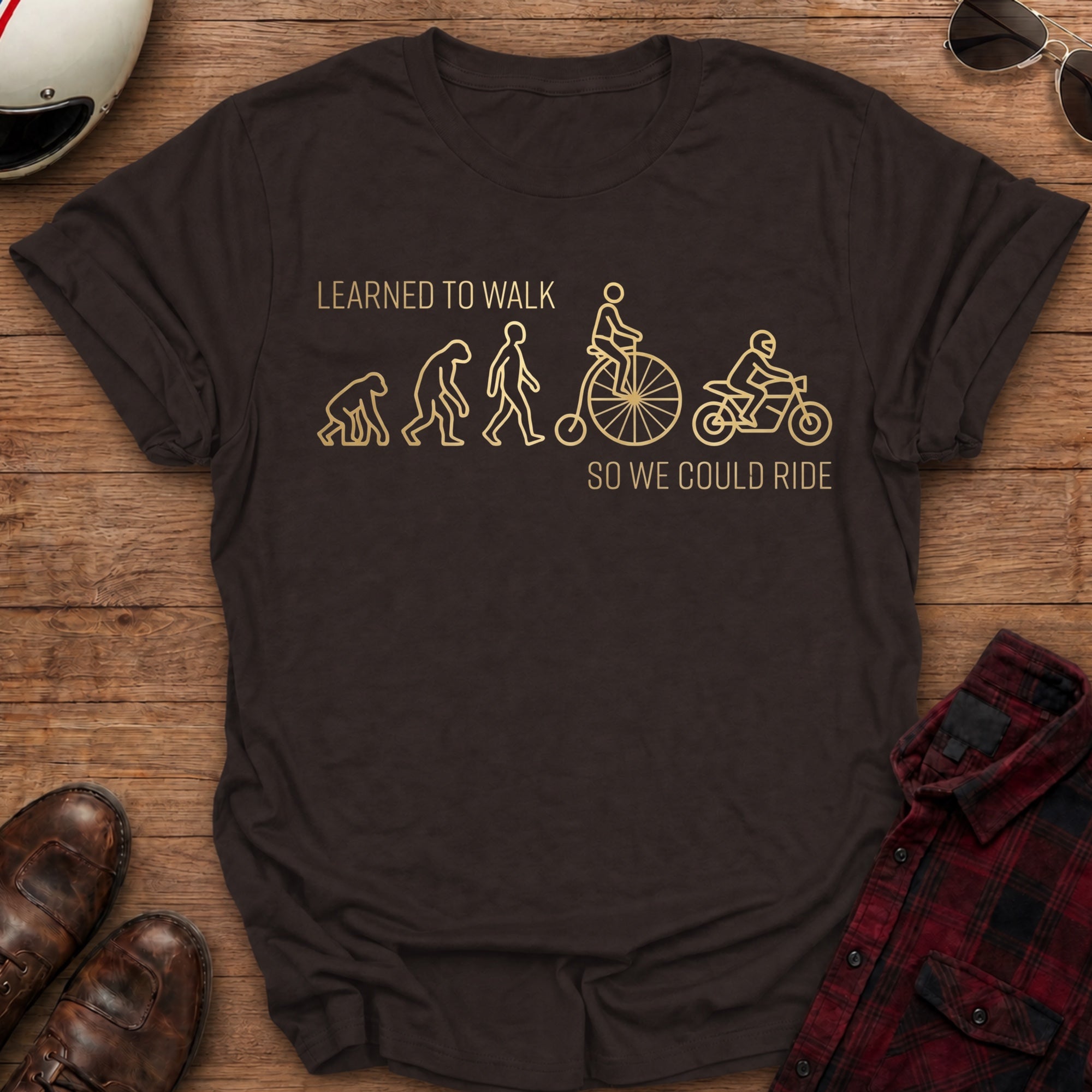 Learned to Walk T-Shirt