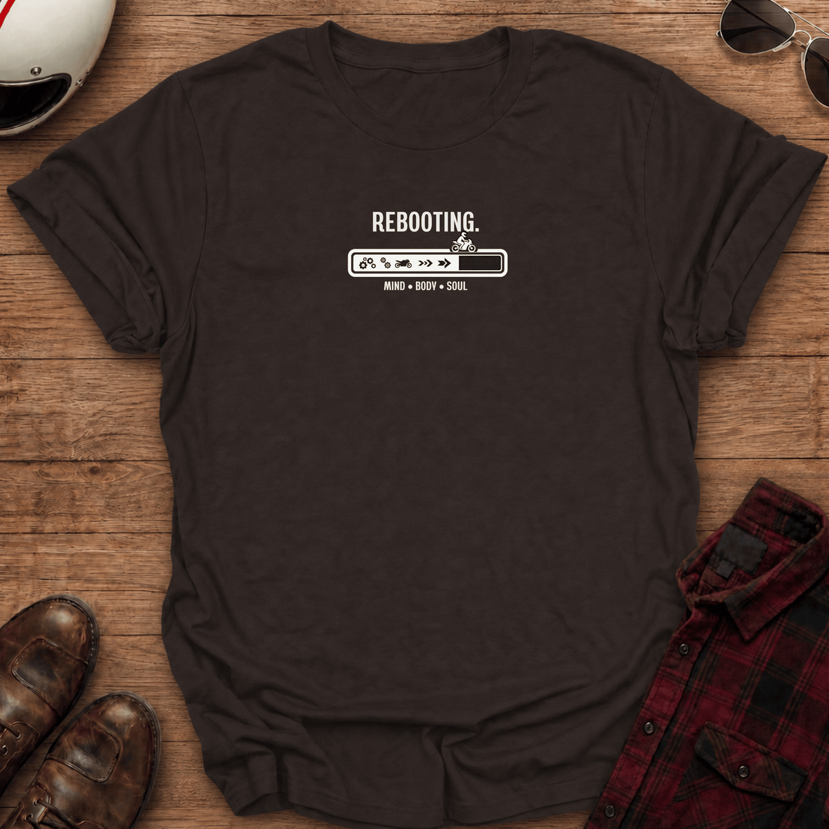Rebooting Motorcycle T-Shirt