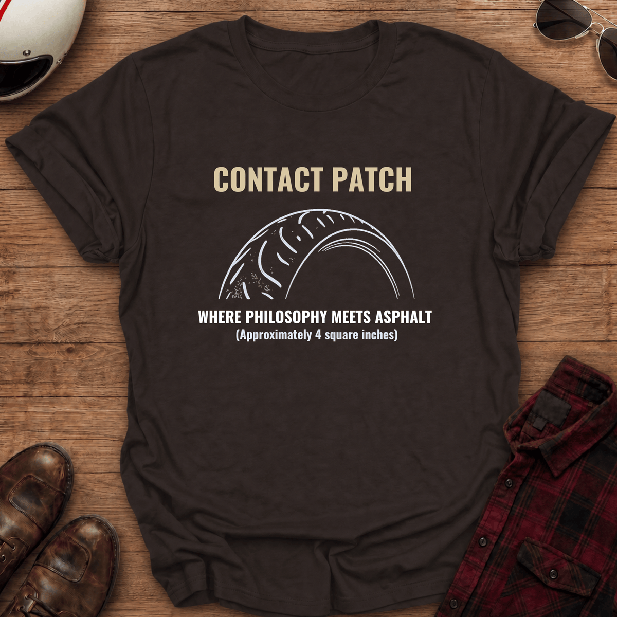 Contact Patch Motorcycle T-Shirt