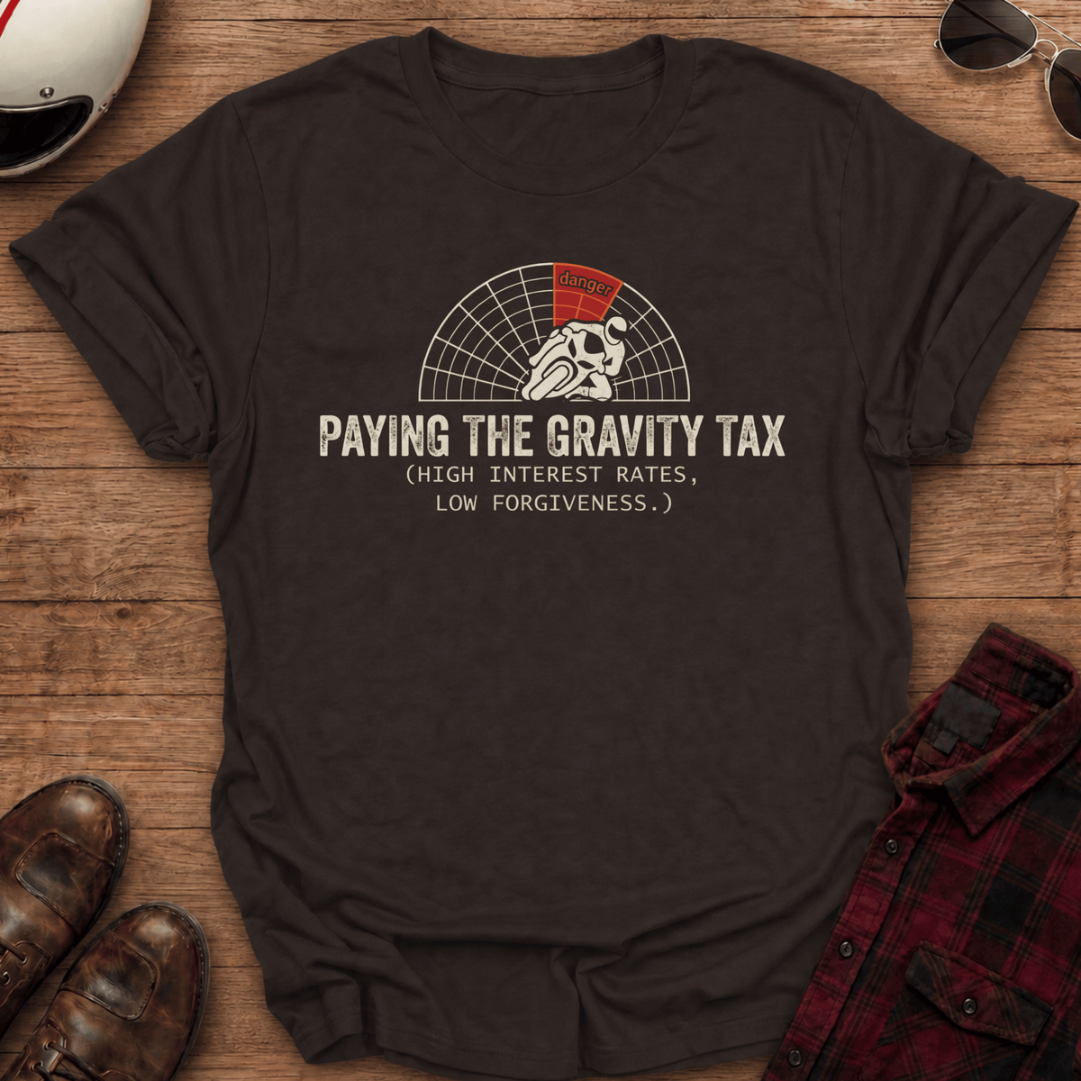 Gravity Tax Motorcycle T-Shirt