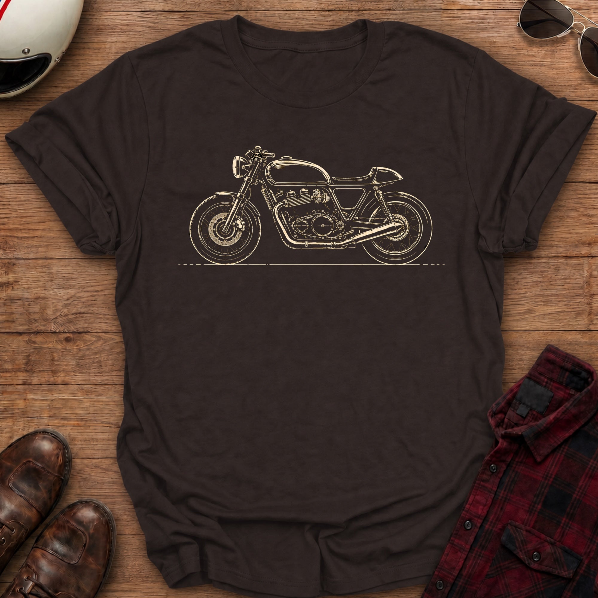Cafe Racer Profile T-Shirt