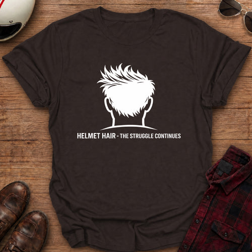 Helmet Hair T-Shirt