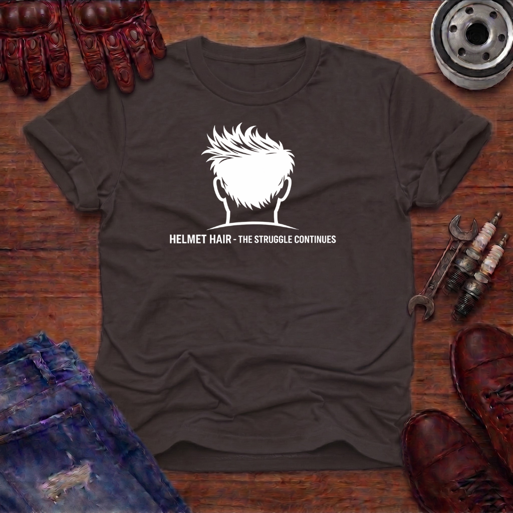 Helmet Hair T-Shirt